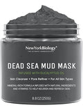 New York Biology Dead Sea Mud Mask for Face and Body | Spa Quality Pore Refiner for Oily Skin | Natural Skincare for Women & Men | Tighten Skin for A Healthier Complexion